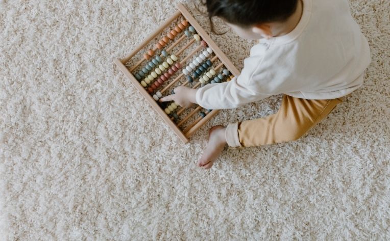 carpeting over heated floors